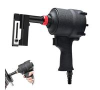 Punzonatrice pneumatica manuale, apriforo industriale con pinza girevole a 360°, punzonatrice per fori rotondi in lamiera di ferro per impieghi gravosi, per porte, finestre(12mm)