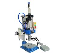 Punzonatrice pneumatica - pressione di 200 kg, pressione di esercizio 0,4-0,7 Mpa, altezza di lavoro di 200 mm per operazioni di piegatura e rivettatura