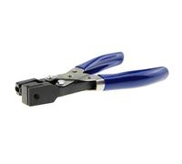 Punzonatrice portatile per perforazione a foro singolo in metallo a cerchio per