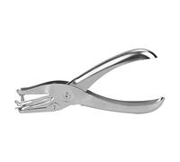 Punzonatrice portatile Perforatrice rotonda portatile Perforatrice singola Capacità 6 pagine Antiscivolo Linee sottili in metallo Placcatura cromata per ufficio Scuola Uso