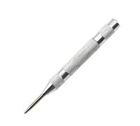 Punzone automatico 1 pz. Punzone centrale automatico, rompivetro di emergenza, punzone for campioni di metallo, posizionamento del punzone centrale, punzone portatile(Silver)