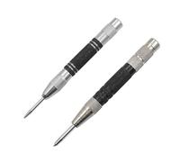 Punzone automatico Punzone automatico for centri, punzone for metalli, punzone for fori in acciaio, marcatore for ammaccature a molla, scalpello, utensili manuali(155 mm 1 PCS)