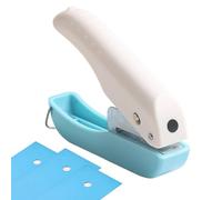 Punzone Portatile a Mano | Punzone Singolo da 6 mm per Carta e Pelle - Taglierina per Carta con Punzonatura a Rilievo | per Lavoretti, Journaling, Cartone, Ufficio, Scuola, Studenti, Insegnanti