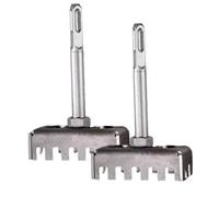 Punzone quadrato 2 pezzi in acciaio ad alto tenore di carbonio per scatola elettrica, mattoni, cemento, pietra, punzone rettangolare, quadrato