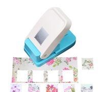 Punzone Quadrato Da 1 Pezzo | Perforatore Rettangolare Per Francobolli | Perforatrice Portatile Di Grandi Dimensioni | Design Ergonomico, Per Realizzare Scrapbooking, Creazione Di Biglietti Fai-da-te