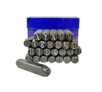 Punzoni alfabeto per metallo 12 mm