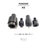 Punzoni bottoni automatici a pressione tipo K0 12,5-14-15,5-17mm matrice ricambi