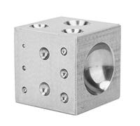 Punzoni da 50 mm Utensile per resinatura per lavorazione gioielli, Set di blocchi per lavorazione di gioielli, Blocco per lavorazione quadrato a 18 pozzetti per oreficeria,