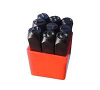 punzoni lettere e numeri 3mm/4mm/5mm/6mm/10mm/12.5mm Francobolli Lettere Numeri 'alfabeto Set Punch Acciaio Metallo Utensile Artigianale(Number 3mm)