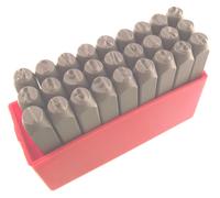 Punzoni marcatura su ferro 27 lettere h=8mm