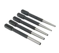 Punzoni per unghie di precisione set 5 pezzi misure 08mm 16mm 24mm 32mm 48mm