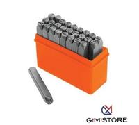 Punzoni serie lettere 257306 a/z mm 6 Wokin