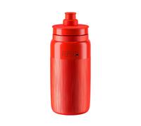 ELITE Fly Tex Borraccia Ciclismo 550ml - Rossa - Ultraleggera, Senza BPA, Facile da Spremere