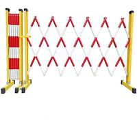 Può espandere le barriere mobili, Espandable Folding Traffic Barrier Multicolore 1.2x(2.5-8) m With Pulley System(1.2x3.5m)