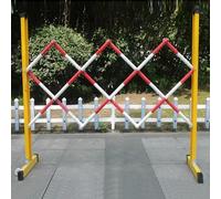 Può espandere le barriere mobili, Fiberglass Traffic Barricade Black And Red Multiple Sizes (Red,1.2x2.5m)