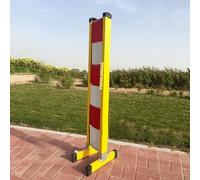 Può espandere le barriere mobili, Folding Retractable Espandable Mobile Traffic Barricade Multicolore 1,2 m X (1,5-8) m(1,2 mx 4 m)