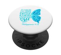 Può fare tutte le cose attraverso Cristo che mi rafforza PopSockets PopGrip Adesivo