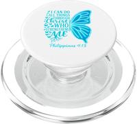 Può fare tutte le cose attraverso Cristo che mi rafforza PopSockets PopGrip per MagSafe