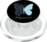 Può fare tutte le cose attraverso Cristo che mi rafforza PopSockets PopGrip per MagSafe