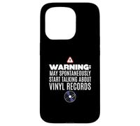 Può iniziare spontaneamente a parlare di dischi in vinile Custodia per iPhone 15 Pro