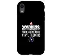 Può iniziare spontaneamente a parlare di dischi in vinile Custodia per iPhone XR