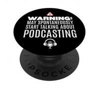 Può iniziare spontaneamente a parlare di podcast PopSockets PopGrip Adesivo