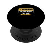 Può parlare spontaneamente degli ufficiali di impegno addenda scomparsi PopSockets PopGrip Adesivo