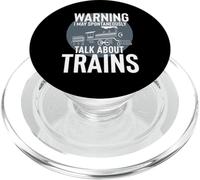 Può parlare spontaneamente di treni divertente Model Railroad PopSockets PopGrip per MagSafe