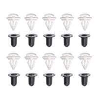 Puoersh Rivetti in Plastica per Auto per VW Passat Beetle Scirocco Tiguan Touareg, Modanatura sottoporta, Clip di Fissaggio per passaruota, 3C0853585