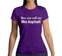 Puoi Chiamarmi Mrs Aspinall - Maglietta Donna - 180 Dardi Asp Dart Amore Nathan