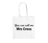 Puoi Chiamarmi Mrs Cross - Borsa In Tela - 180 Darts Rob Dart Love Voltage