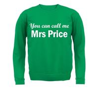 Puoi Chiamarmi Mrs Price - Felpa Per Bambini - Darts 180 Dart Love Gerwyn