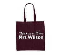 Puoi Chiamarmi Mrs Wilson - Borsa In Tela - Regalo Musicale Kaiser Singer Band