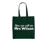 Puoi Chiamarmi Mrs Wilson - Borsa In Tela - Regalo Musicale Kaiser Singer Band