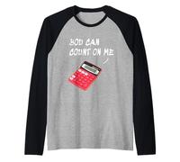 Puoi contare su di Me. Maglia con Maniche Raglan