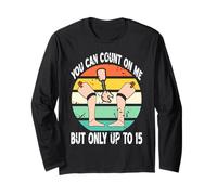 Puoi contare su di Me Solo Fino a 15 Maglia a Manica