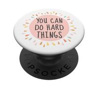 Puoi fare cose difficili Forza Forte Positività Crescita PopSockets PopGrip Adesivo