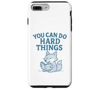 Puoi fare cose difficili motivazionali che danno potere a Cute Fox Custodia per iPhone 7 Plus/8 Plus