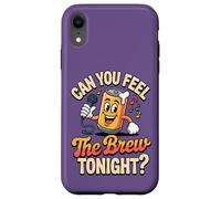 Puoi sentire la birra stasera divertente cantare birra bevanda Custodia per iPhone XR