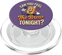 Puoi sentire la birra stasera divertente cantare birra bevanda PopSockets PopGrip per MagSafe