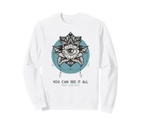 Puoi Vedere Tutto - Fidati della Tua Anima (Grafica Spirituale) Felpa