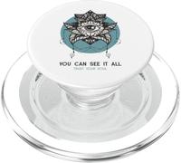 Puoi vedere tutto - Fidati della tua anima (Grafica spirituale) PopSockets PopGrip per MagSafe