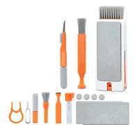 Puooifrty 11-in-1 Set di pulizia della tastiera Kit di pulizia dello schermo del computer portatile per telefono cellulare, strumento di pulizia della tastiera per fotocamera
