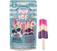 Pup Ice Rocket Lollies Gelato per Cani Fragola e Mirtillo 90GR