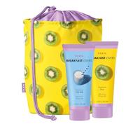 Pupa Breakfast Lovers Set Regalo Donna 2 Latte Doccia Oat Milk Kiwi 200ml Con Beauty Basket