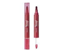 Pupa Rossetto + Gloss Labbra Vamp! Marker Duo, con Acido Ialuronico - 3 in 1 Definisce, Colora e Riempie, Contouring Labbra - Disponibile in 9 Varianti Colore (005 Cherry Granita)