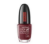 Pupa Lasting Color Gel 032 Black Burgundy Smalto Effetto Gel Ultra Lucido Senza Lampada UV Laccato