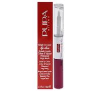 Made to Last Lip Duo 004 Geranium Fuchsia Rossetto Brillantezza Estrema Colore + Top Coat 4 ml Pupa