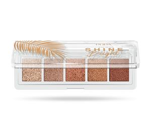 PUPA Milano Shine Bright Eye Palette 002 - Sunset Gold 4 g