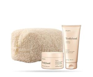 Pupa Milano Teddyland Gel Doccia 200ml e Scrub Corpo 150ml 002 LATTE DI AVENA E VANIGLIA